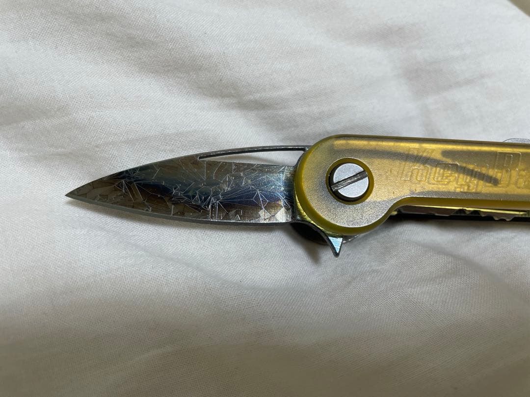 小物 keybar Ultem/Titanium&Blade Insert Combo