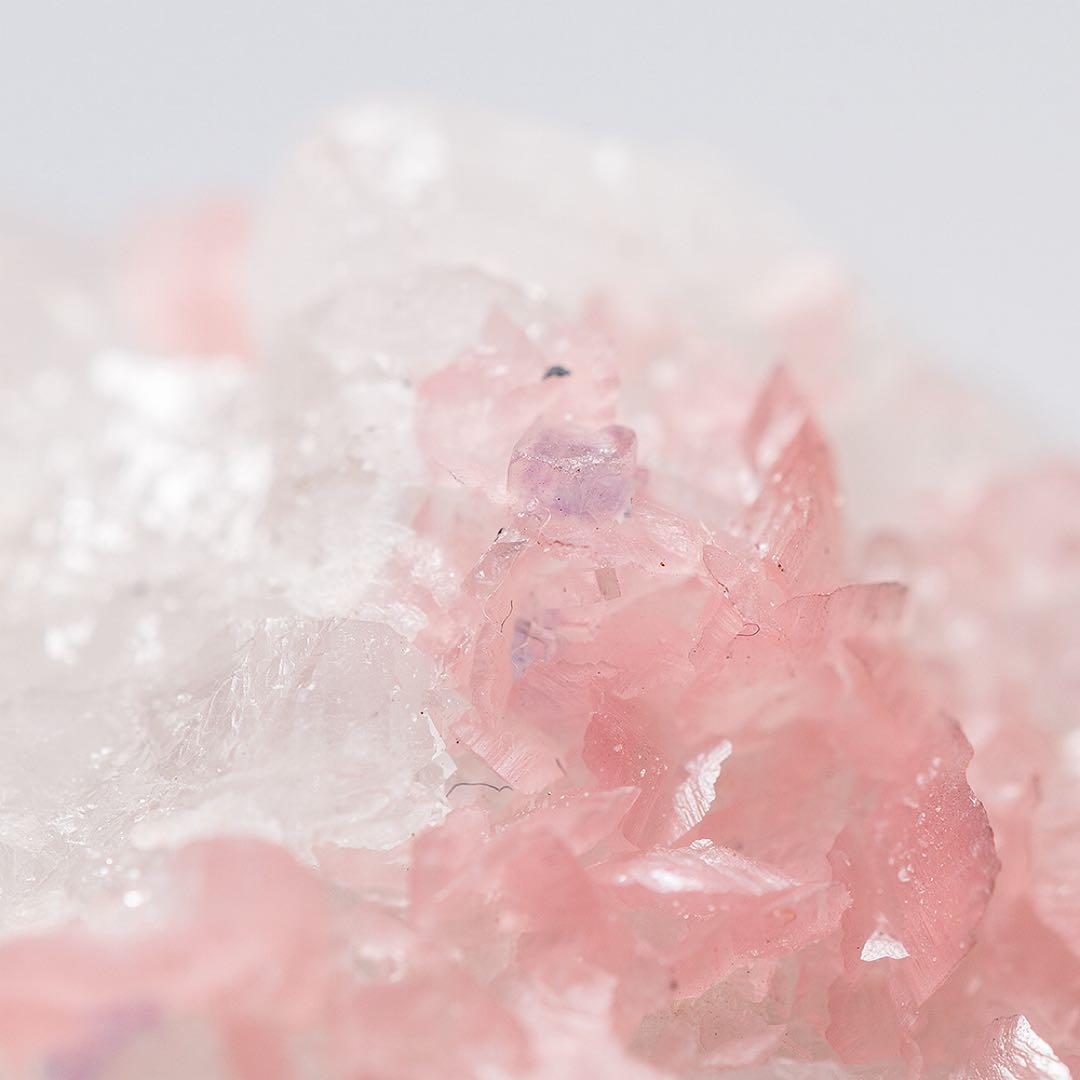 中国 ロードクロサイト フローライト 天然石 原石 鉱物標本 鉱石 蛍石 727