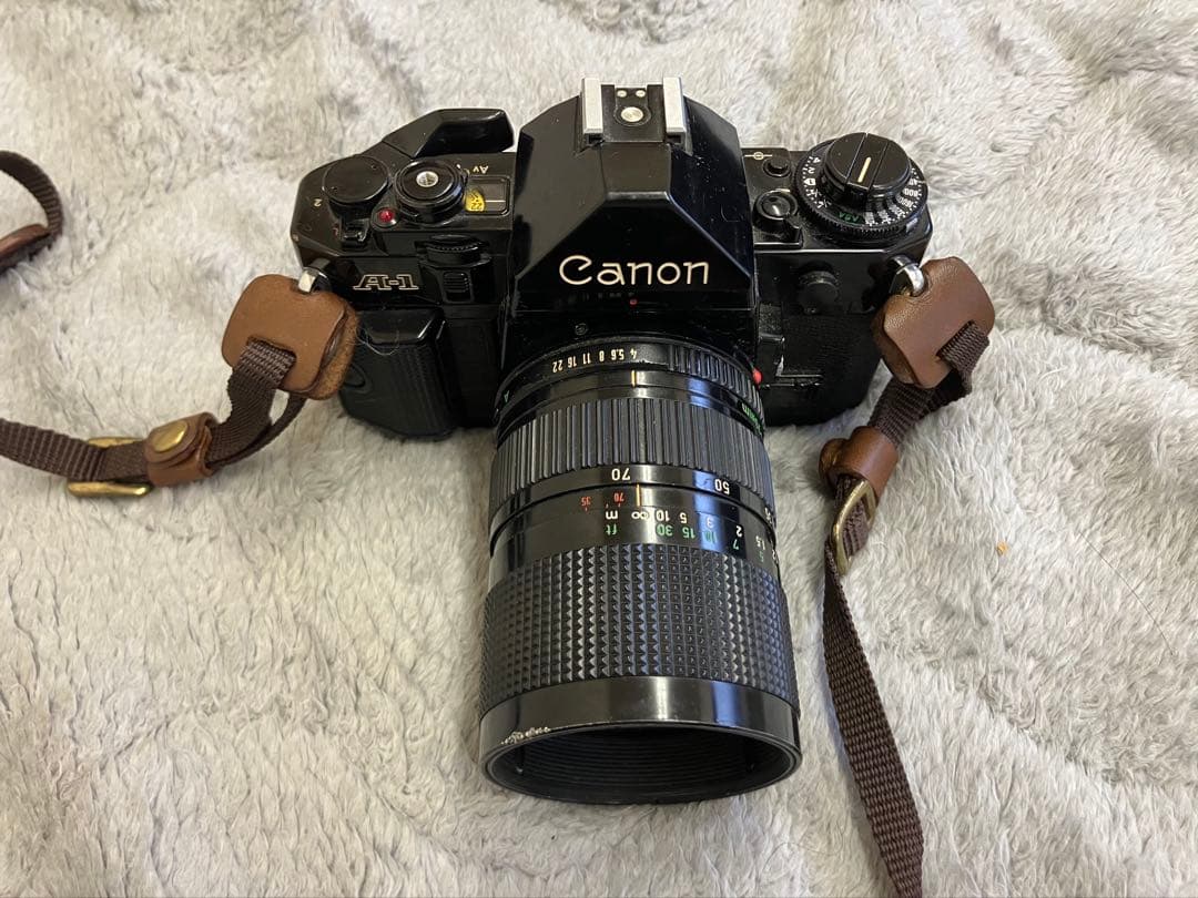 Canon A-1 一眼レフカメラ 35-70mmレンズ付き