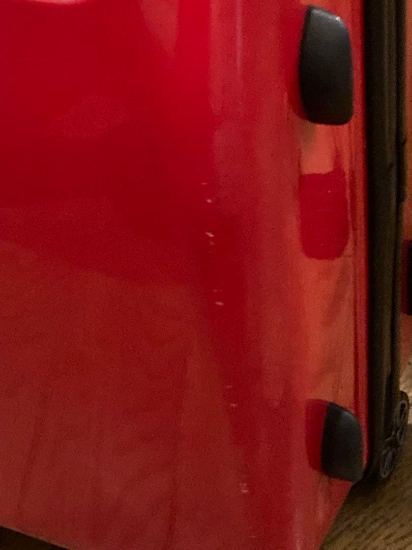 レア　BMW MINI ストライプキャリーケース レッド