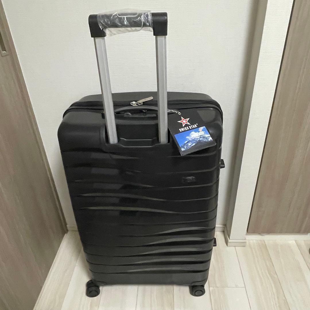 キャリーケース　28インチ　スーツケース　③ブラック　黒　四輪キャスター