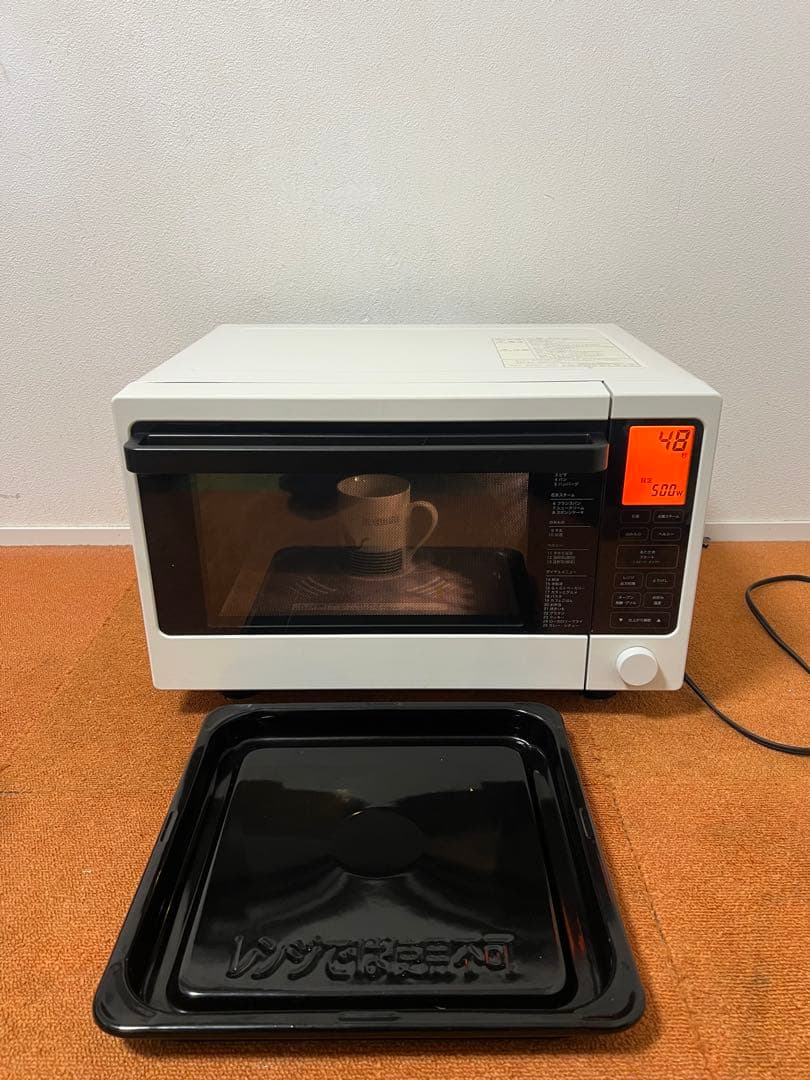 未使用近い 無印良品 オーブンレンジ MJ-OR21 電子レンジ 2018年製