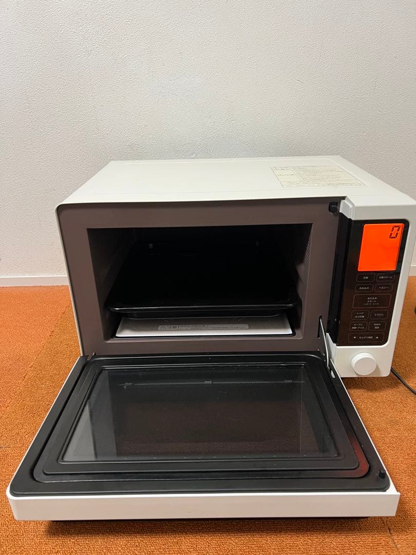 未使用近い 無印良品 オーブンレンジ MJ-OR21 電子レンジ 2018年製