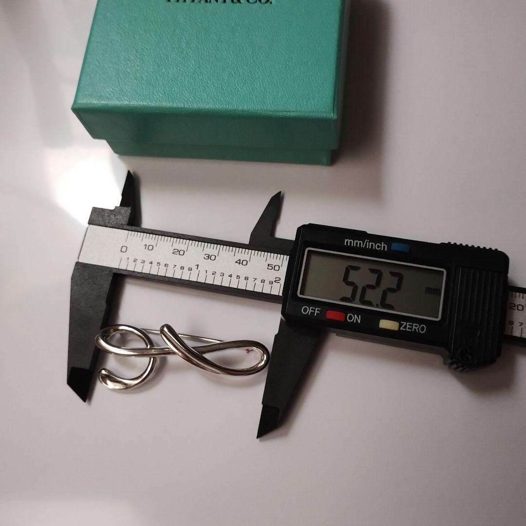 専用ですTIFFANY ティファニー イニシャル ブローチ シルバー ラージ