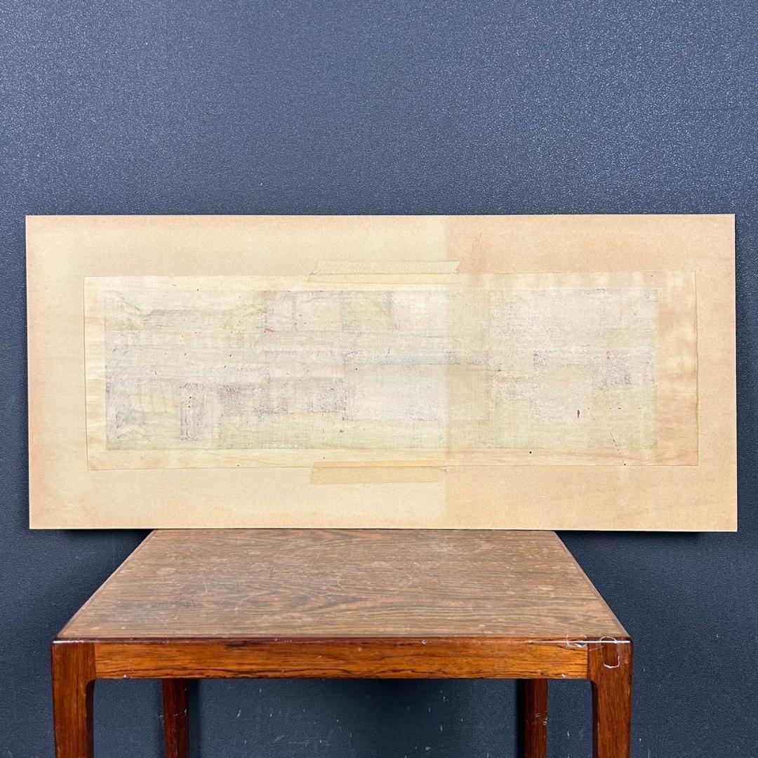 クリフトン・カーフ「ICHIRIKI～」木版画 直筆サイン入 1979年 京都