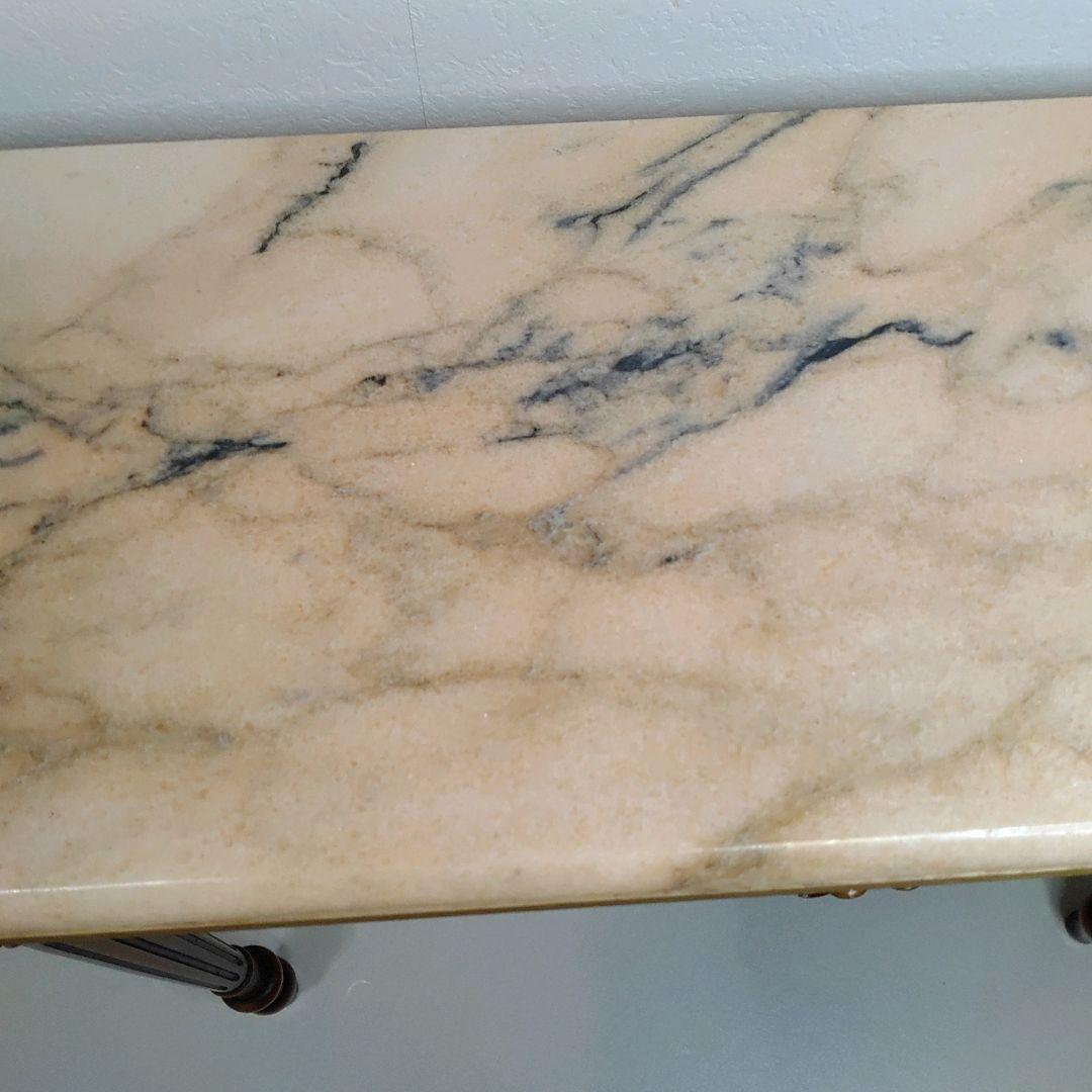 コンソールテーブル サイドテーブル イタリア製 クラシック 彫刻 大理石