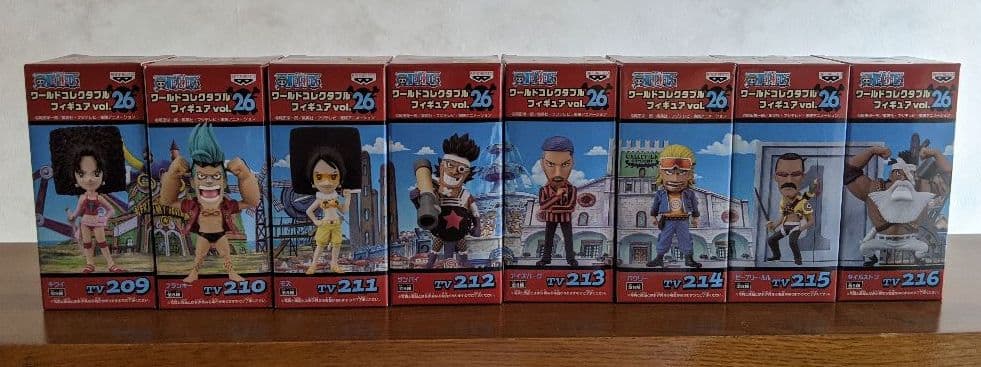 ワンピース　ワーコレ　vol.7 9 10 12 13 26