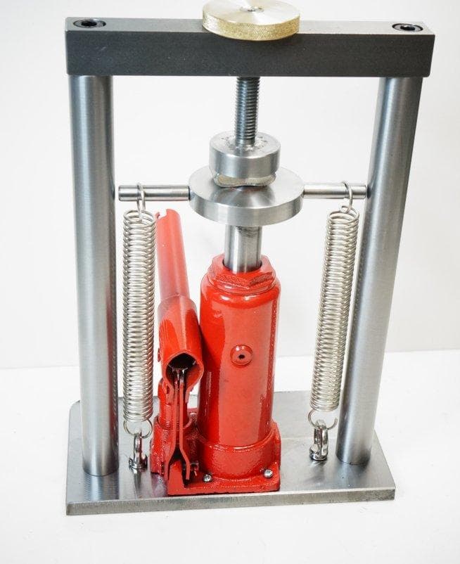 超小型　卓上油圧プレス　リング　ジュエリー　金属軽作業