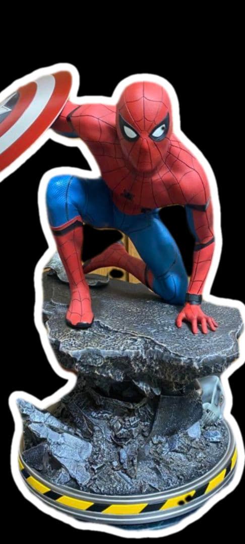 新品最安 スパイダーマン 盾 キャプテン・アメリカ フィギュア アベンジャーズ