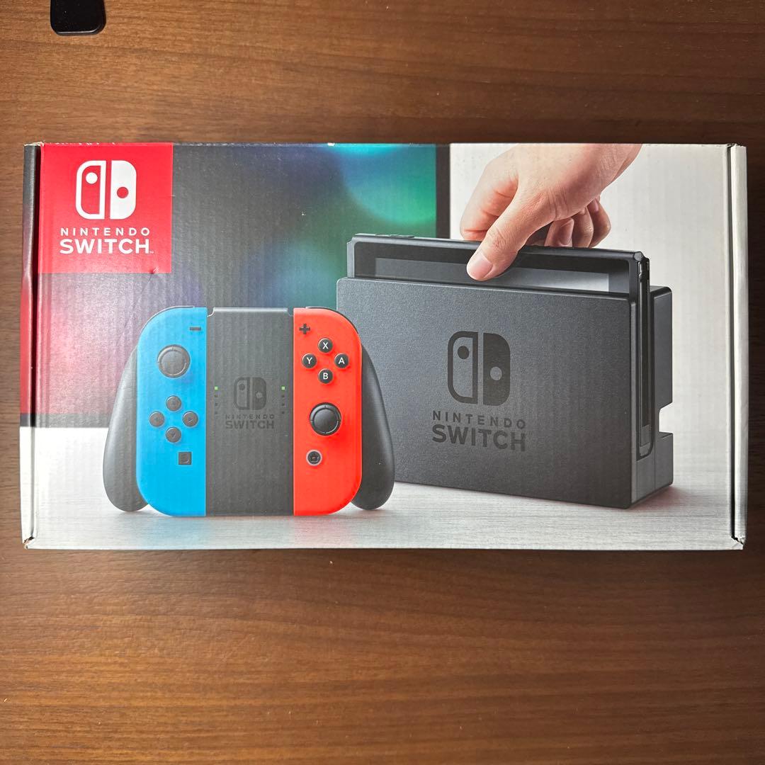 Nintendo Switch 本体 青/赤　ニンテンドースイッチ＋収納ケース