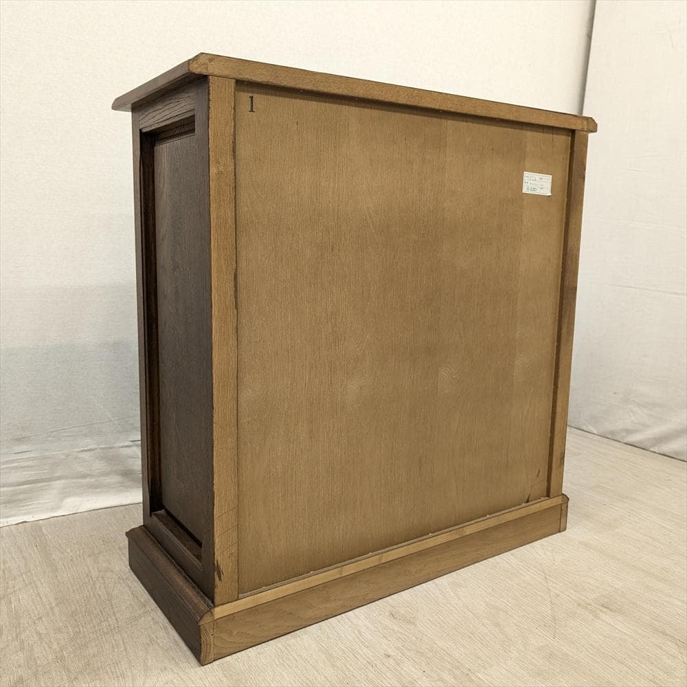 美品　えぞ民芸家具　コンソール　キャビネット　サイドボード　飾り棚　電話台　民藝