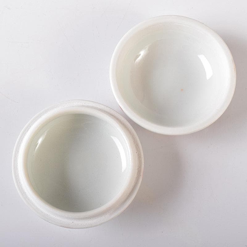 茶道具　清風与平造　赤絵　香合　共箱　M　R8244