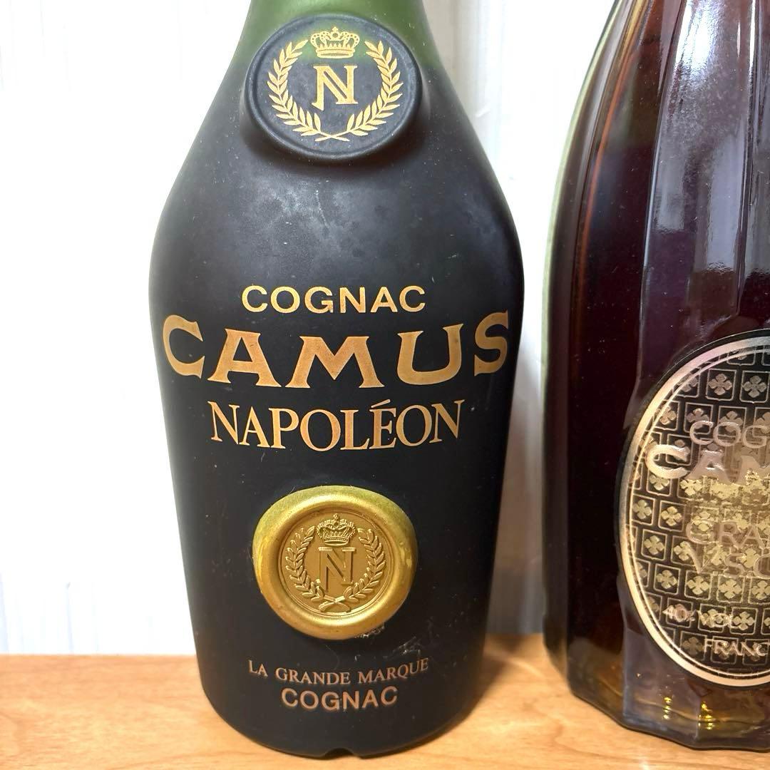 【未開封】コニャック　ブランデー　４本セット　CAMUS NAPOLEON ほか