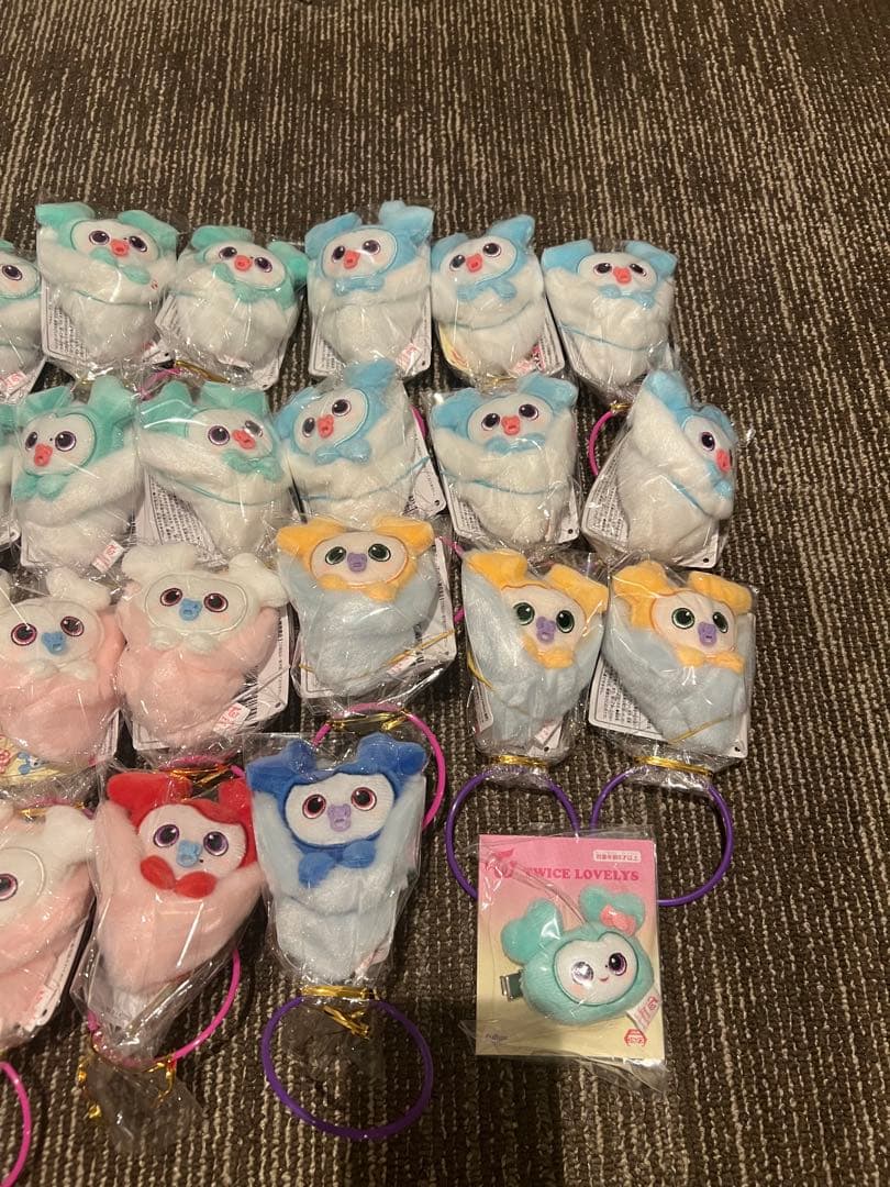 【GIGO限定】TWICE LOVERYS おくるみマスコット　その他31点‼️