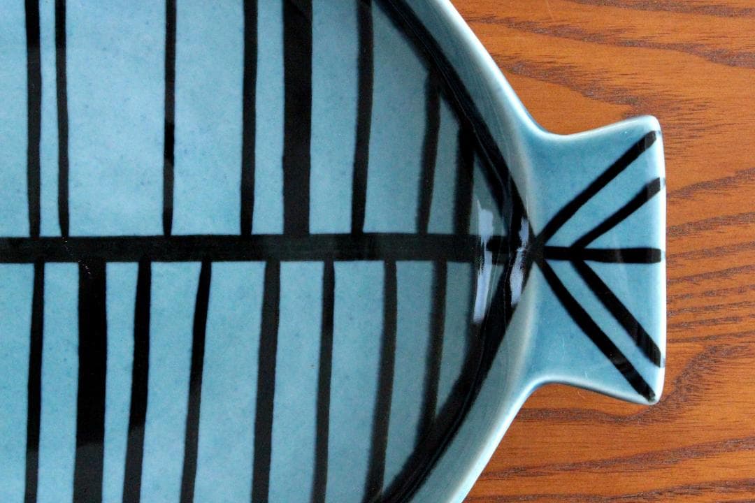 Lisa Larson リサラーソン Stim スティム プレート 魚 a