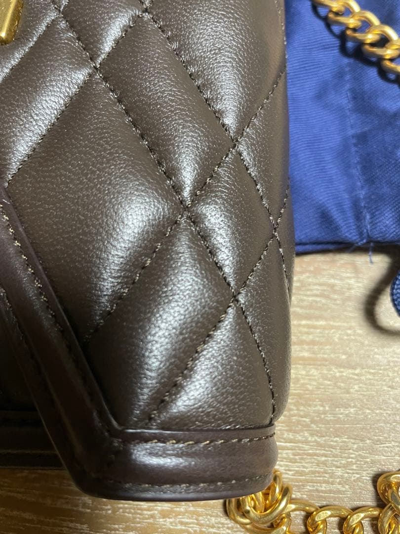 POLO RALPH LAUREN チェーン付ウォレットショルダーバッグ