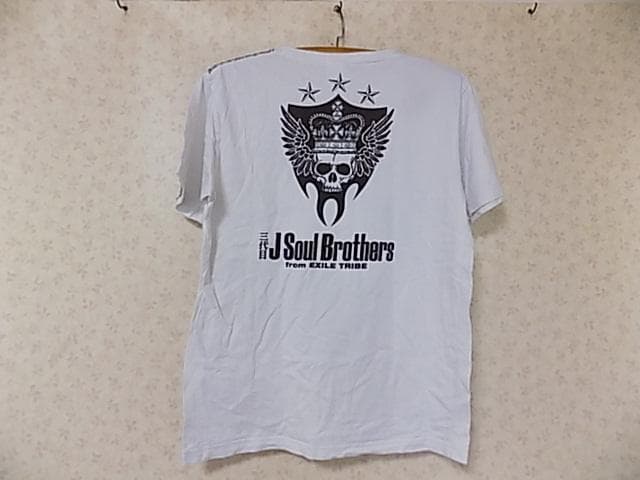 50022　３代目Jsoul Brothers　ライブTシャツ　白　M