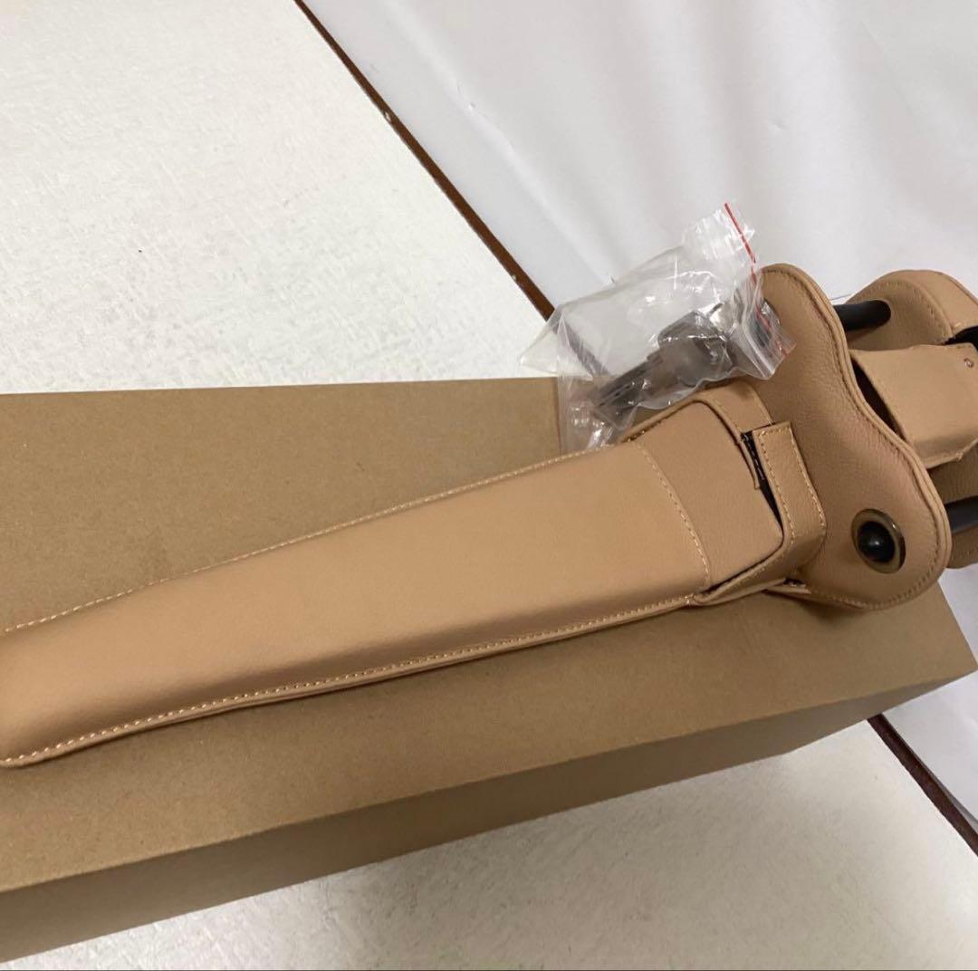 TOM'S トムス ステアリングロック ベージュ