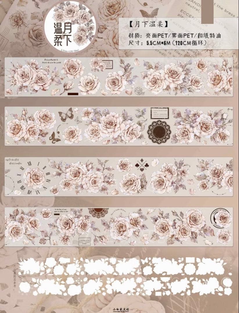 【断捨離】　海外マステお花セット