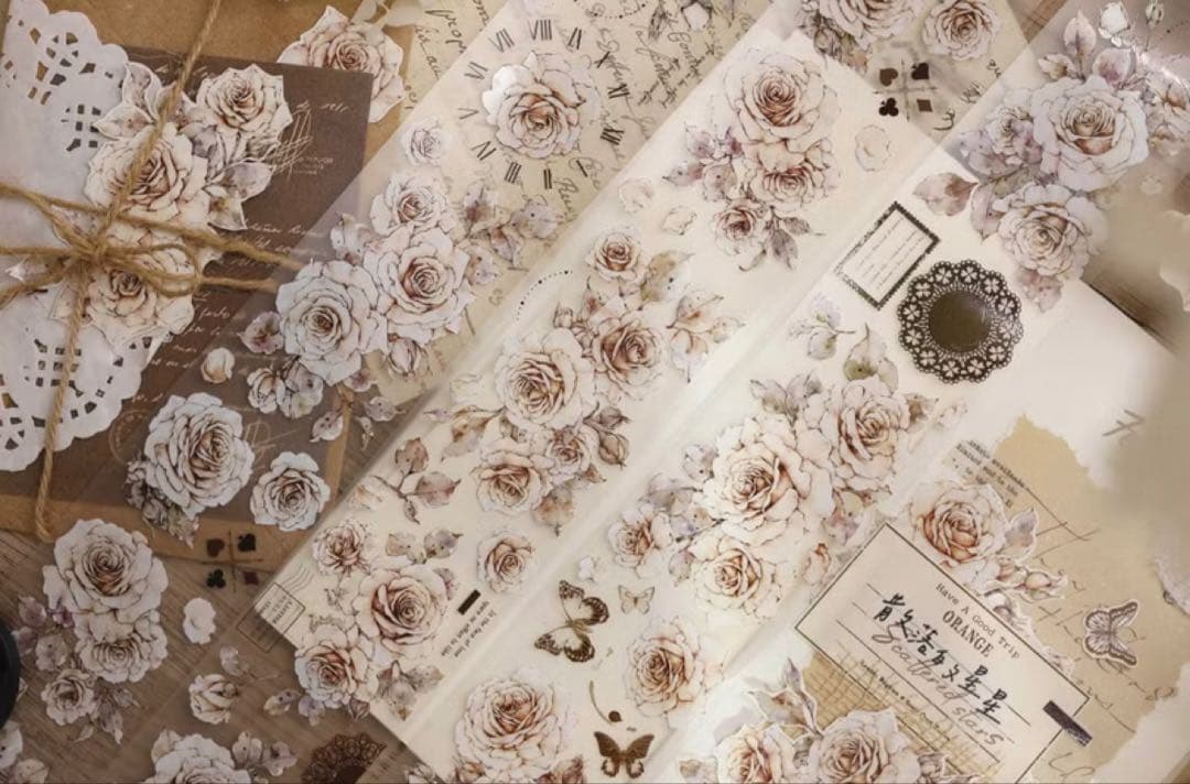 【断捨離】　海外マステお花セット