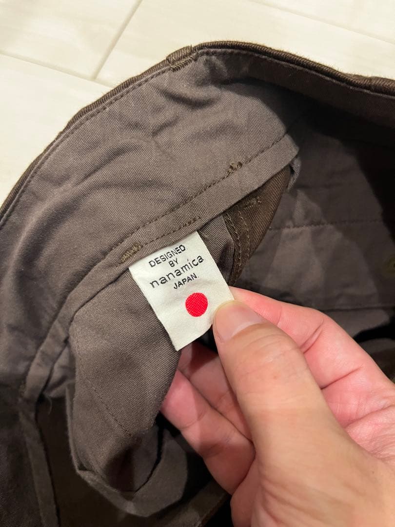 nanamica ワイドチノパン　ナナミカ