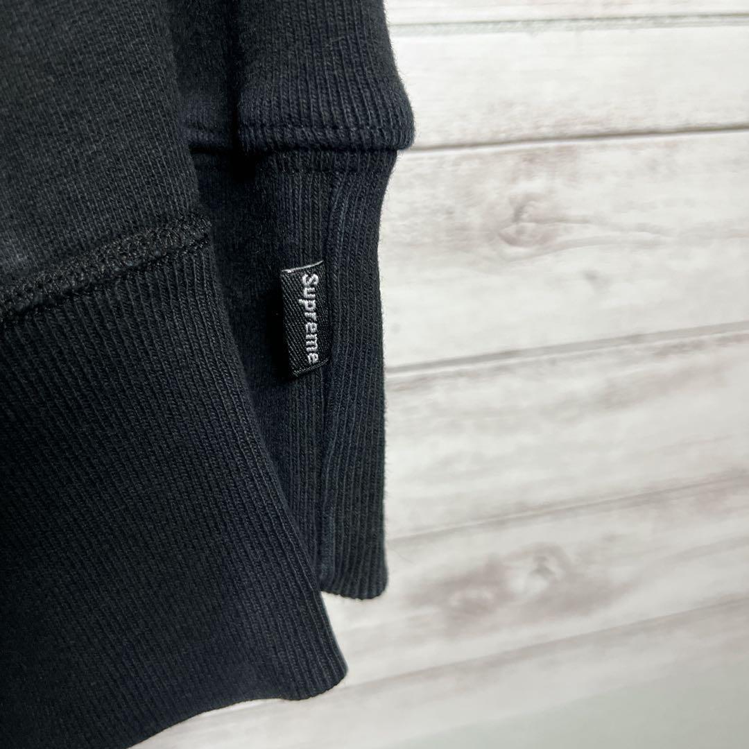 【入手困難!!】シュプリーム ✈︎カナダ製 刺繍 トレーナー 肉厚 裏起毛