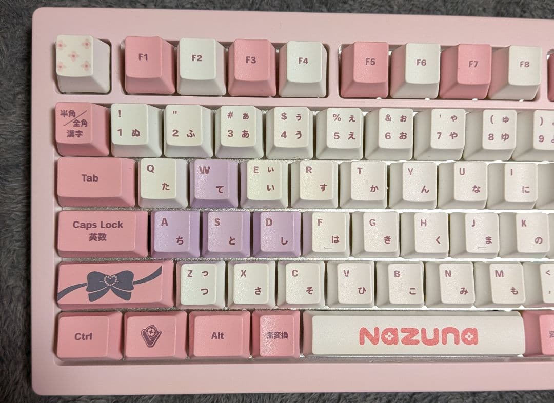 VSPO! GEAR ゲーミングキーボード 花芽なずなEdition