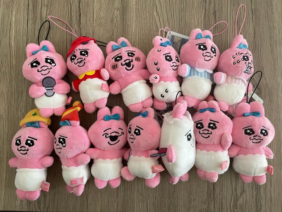 【画像18ページ有】おぱんちゅうさぎ んぽちゃむ　まとめ売り　グッズ