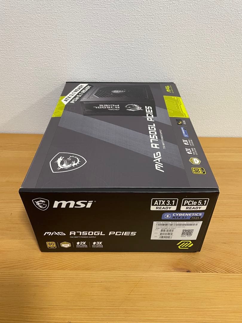 ※専用※ MSI 750W 電源ユニット MAG A750GL