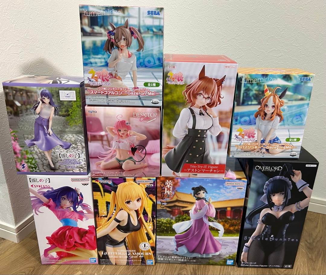 最新プライズフィギュア9点まとめ売り