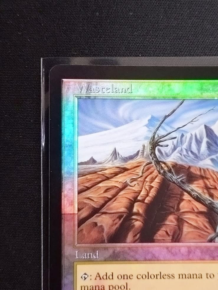 MTG 不毛の大地/Wasteland ジャッジ褒賞 FOIL 旧枠 DCI