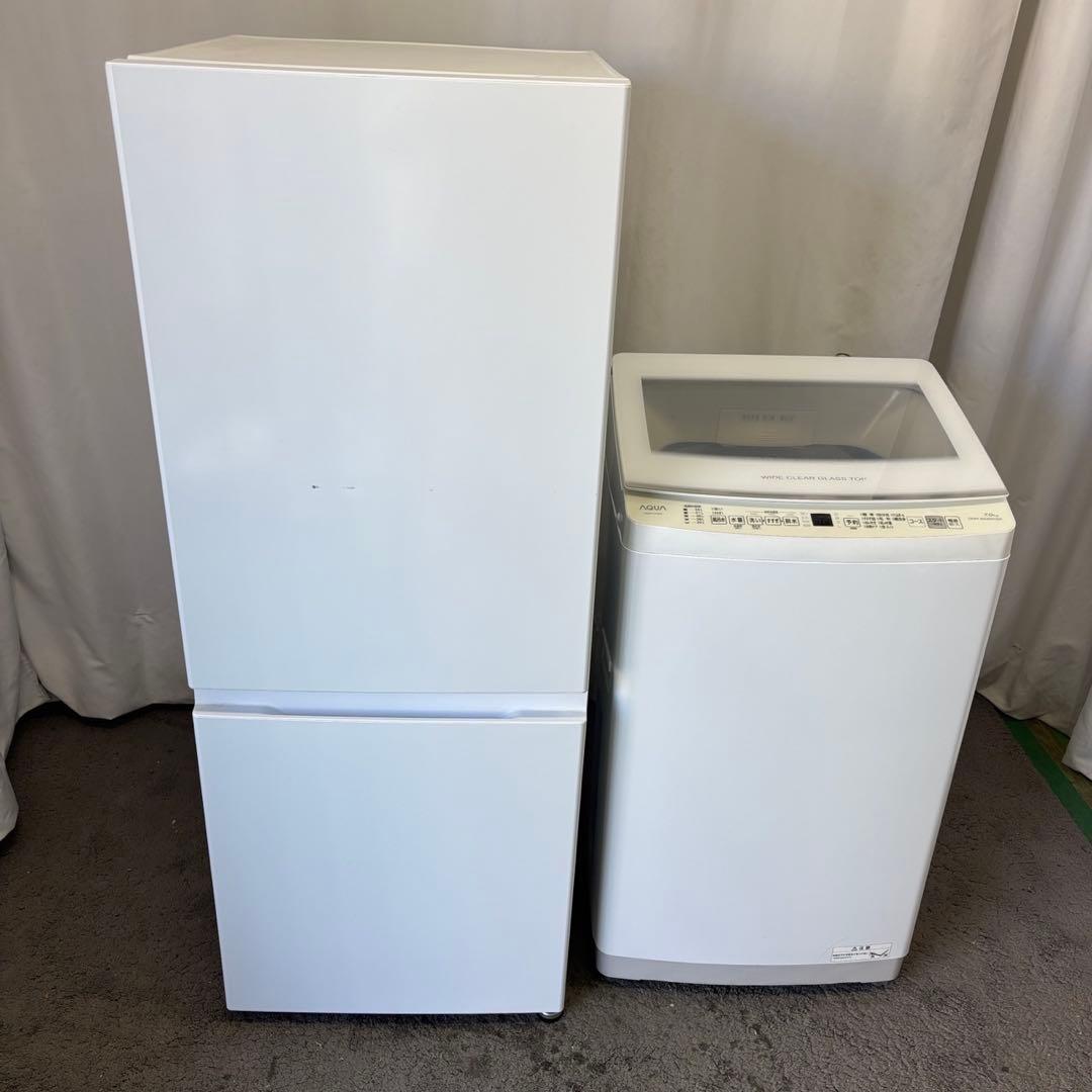 87　冷蔵庫　洗濯機　200ℓ　7キロ　家電セット　24年　綺麗　設置無料　安い