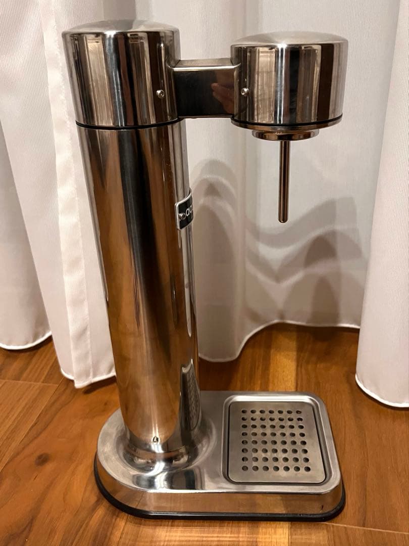 【特価】aarke 炭酸水メーカー ステンレス 炭酸ガス・取説付き