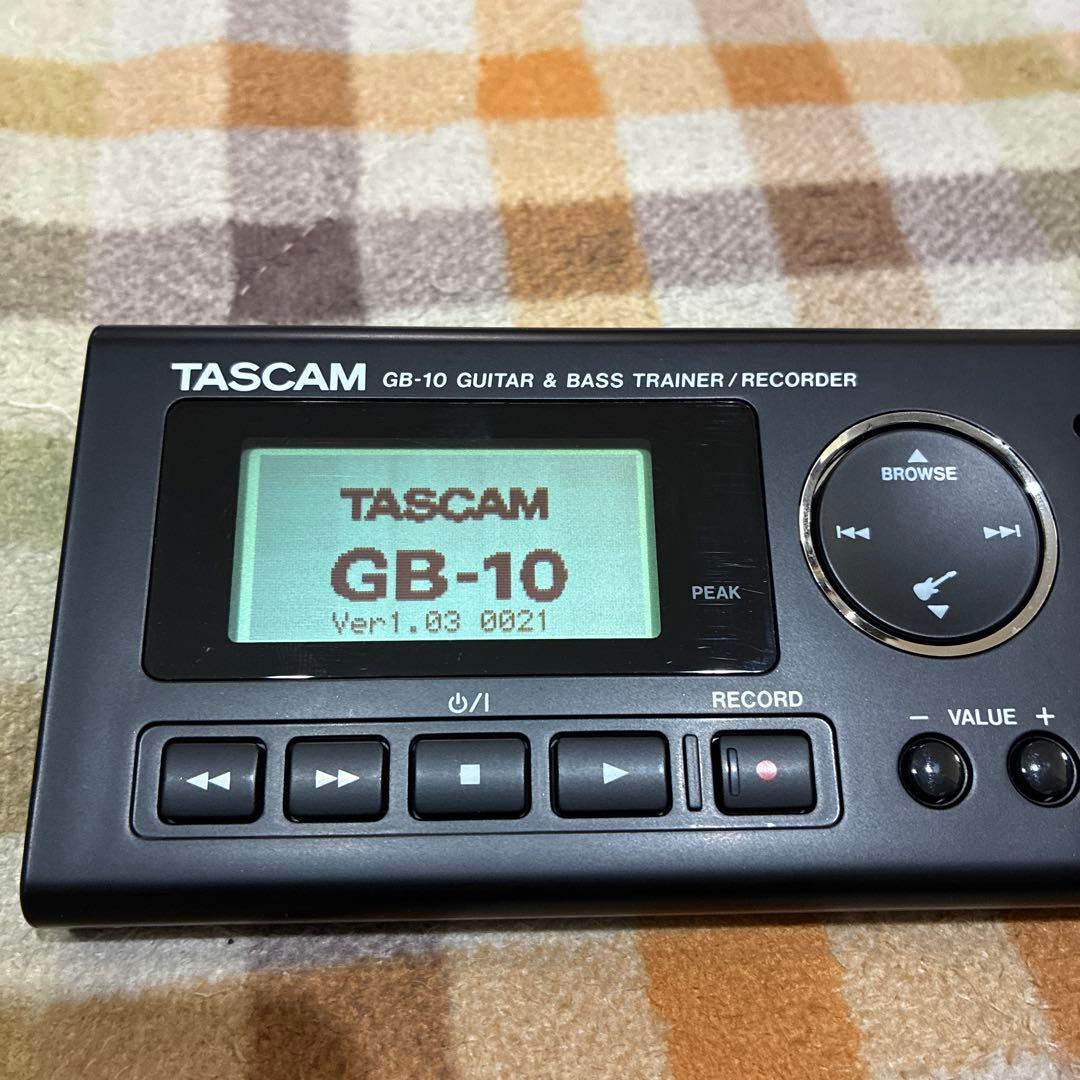 極美品です！！TASCAM GB-10 ギター・ベーストレーナー/レコーダー