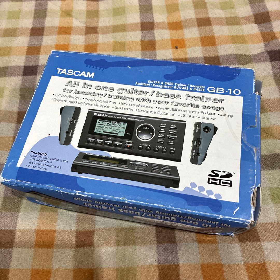 極美品です！！TASCAM GB-10 ギター・ベーストレーナー/レコーダー