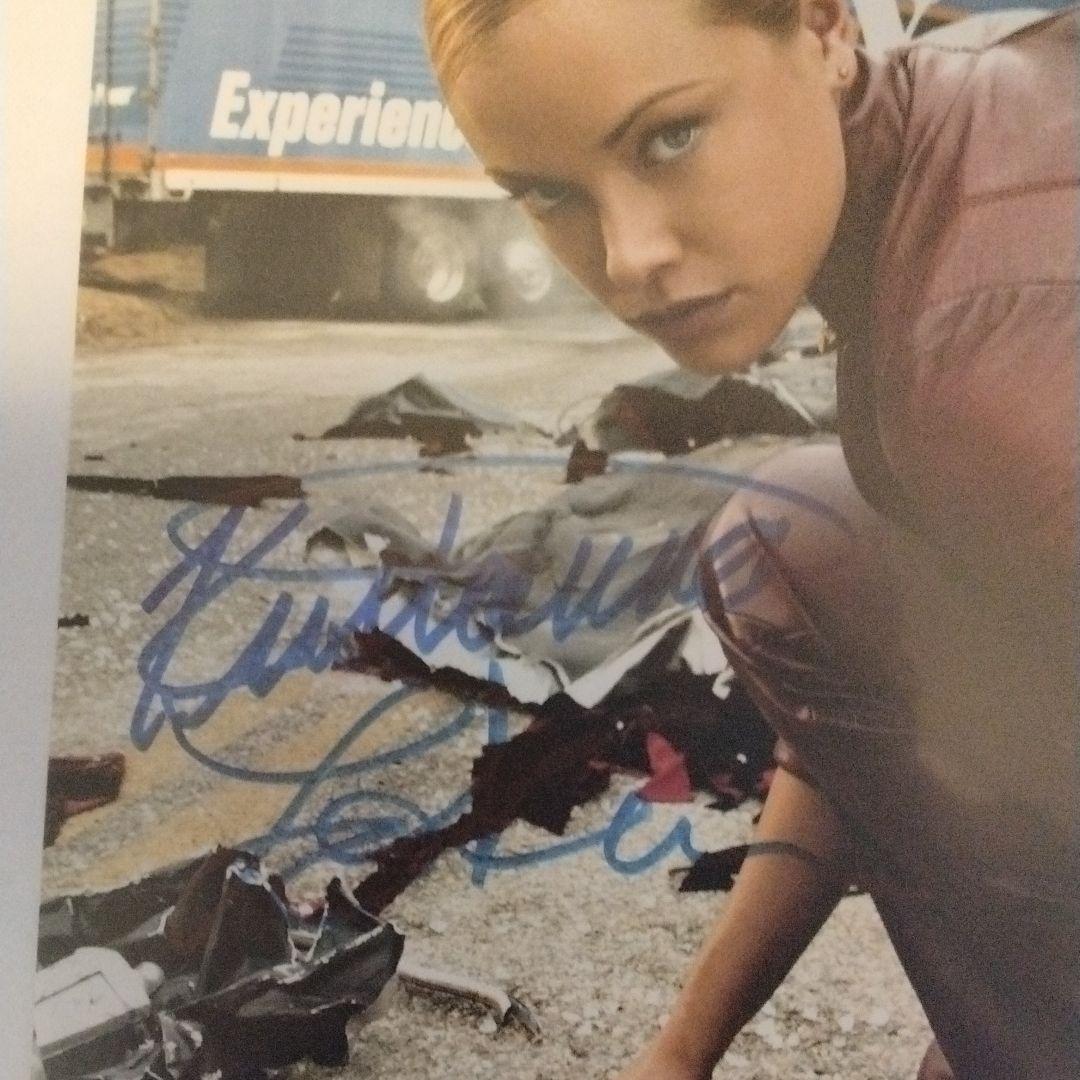 クリスタナ・ロ-ケン直筆サイン入り写真。