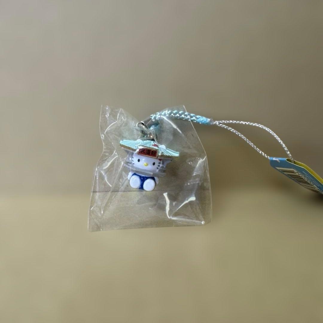 ハローキティ　スカイツリー&日本武道館　ストラップ