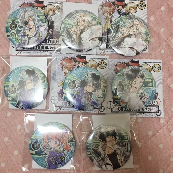 天野明 缶バッチ