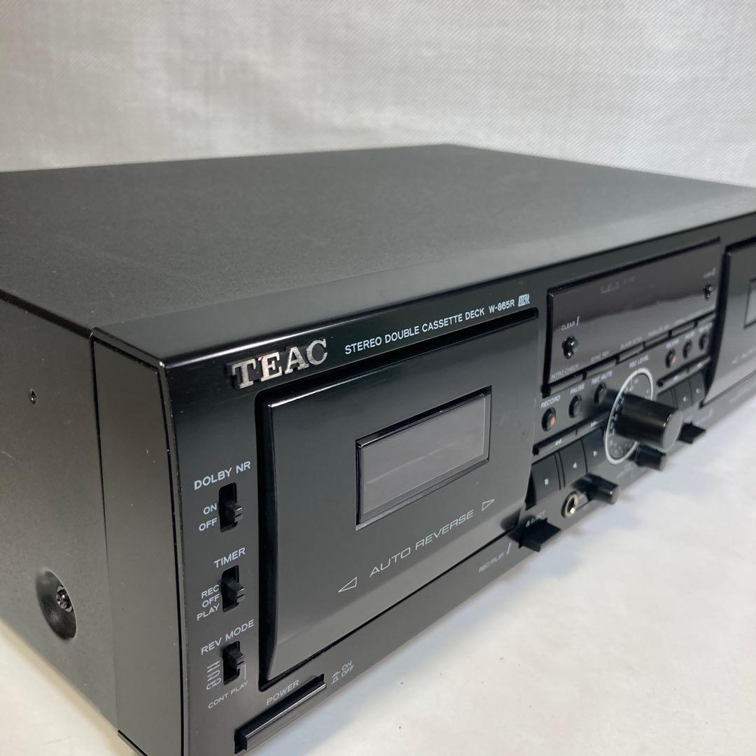 TEAC W-865R Wカセットデッキ