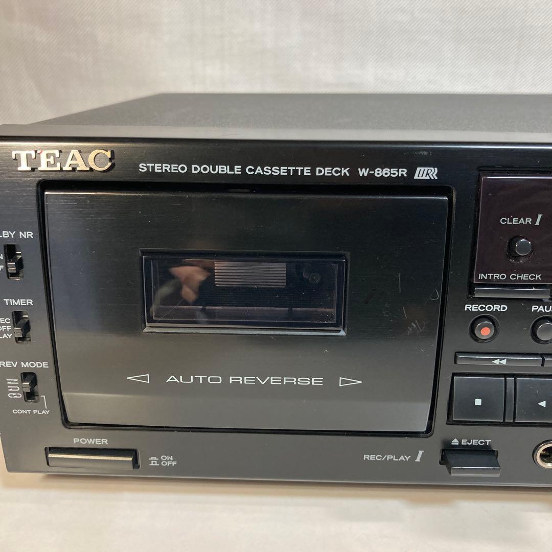TEAC W-865R Wカセットデッキ