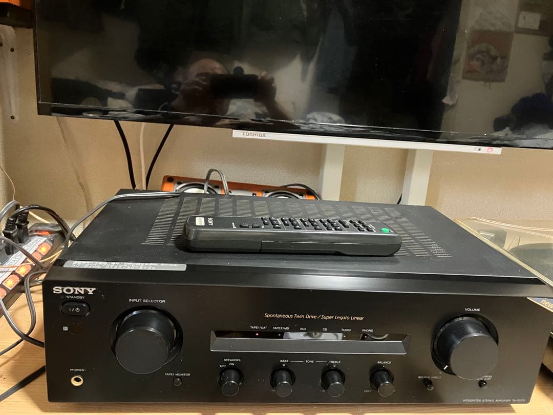 【動作品】SONY TA-FE570 インテグレーテッドステレオアンプ