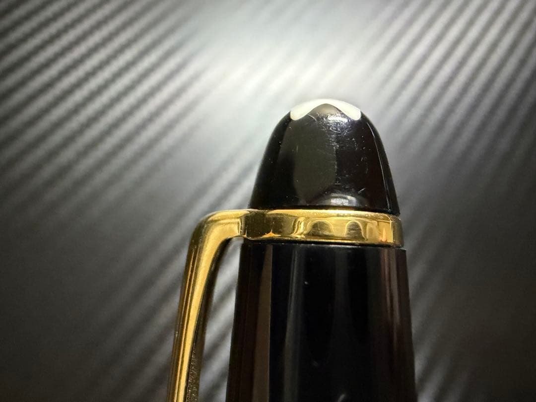 美品 モンブラン マイスターシュテュック 144 ブラック 中白 B 万年筆