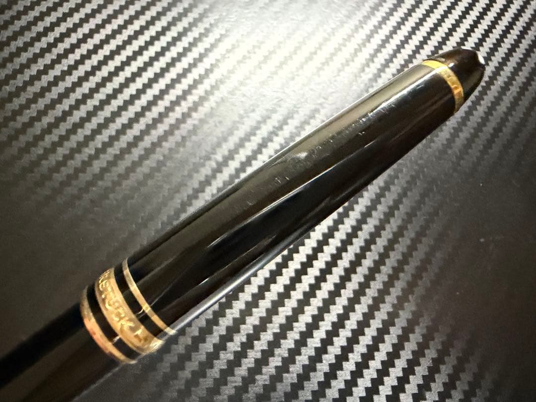 美品 モンブラン マイスターシュテュック 144 ブラック 中白 B 万年筆