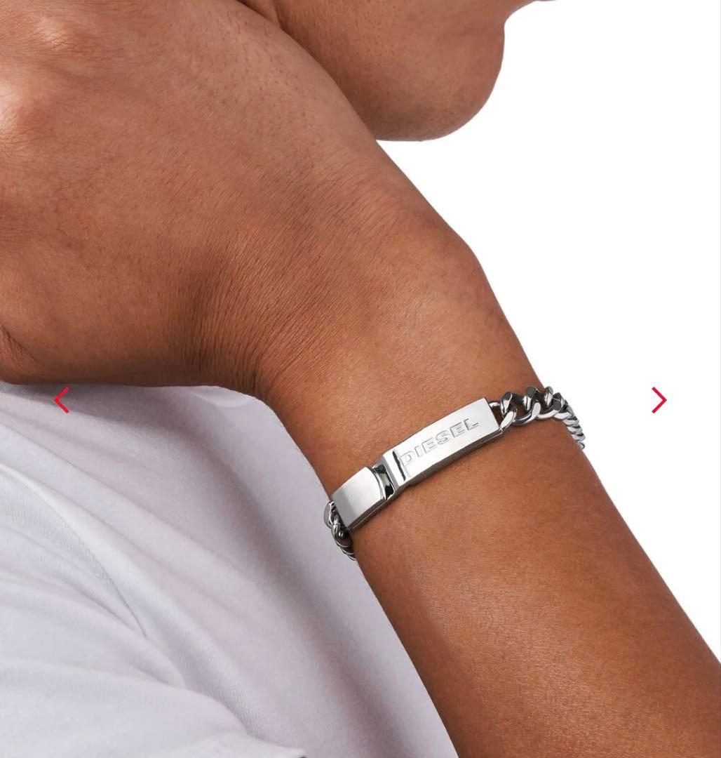 diesel ブレスレット シルバー 新品未使用