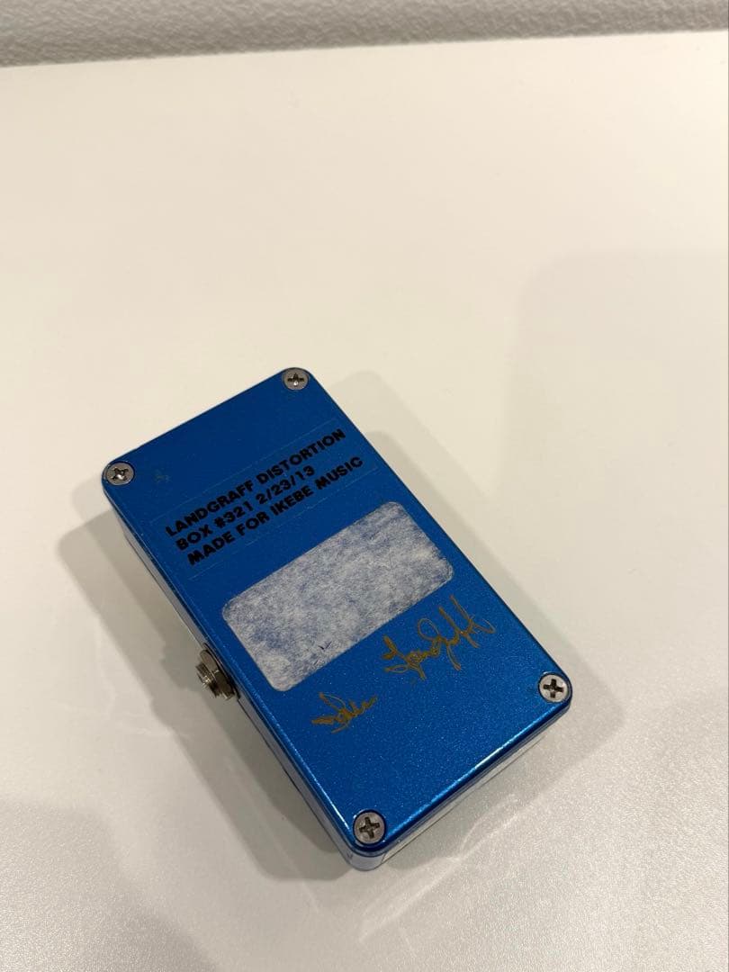 貴重！Landgraff Distortion box