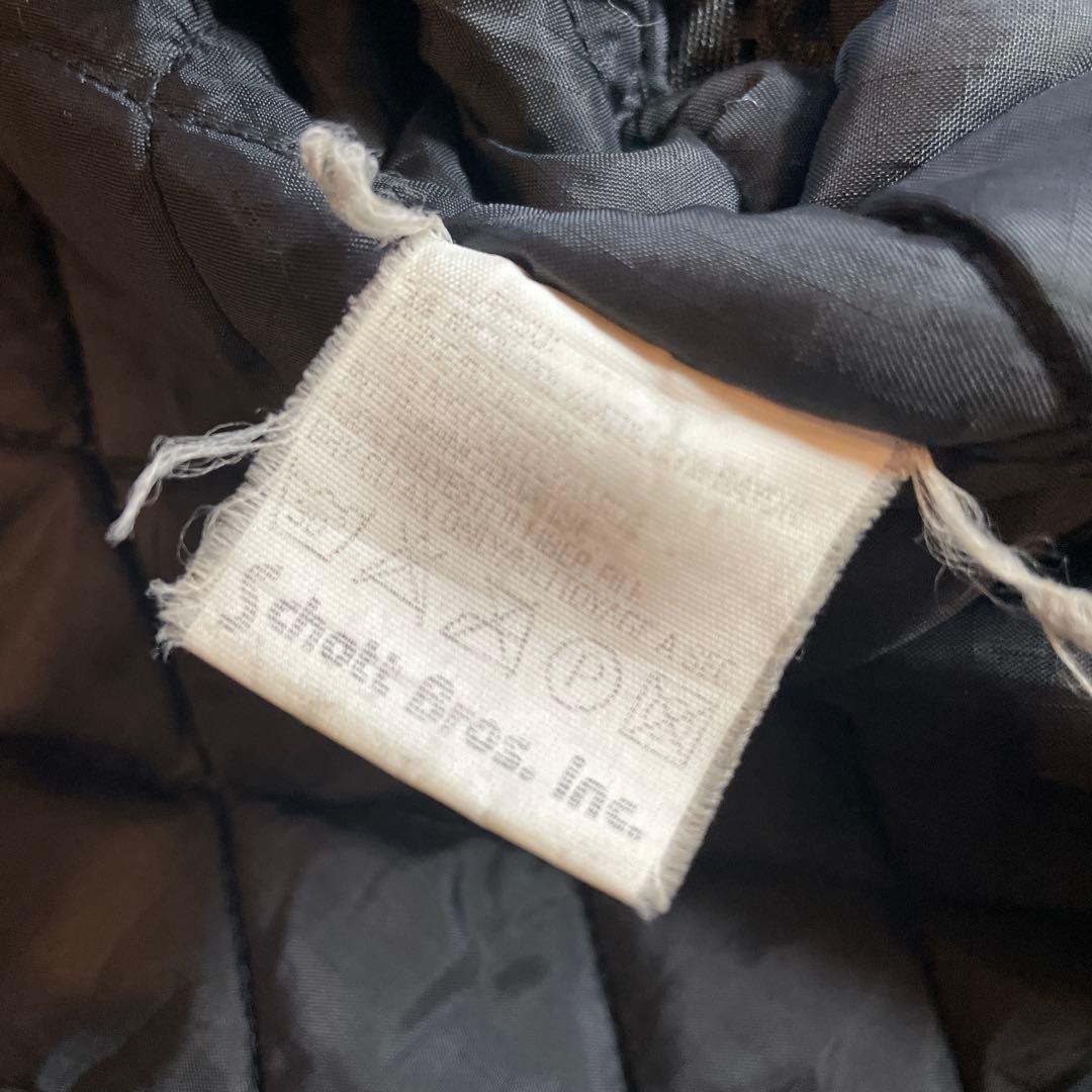 90s schott セキュリティジャケット XL