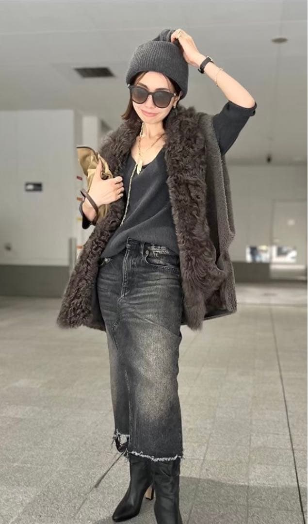 限定値下げ❣️新品L'Appartement 【LANEUS】BEANIEグレー