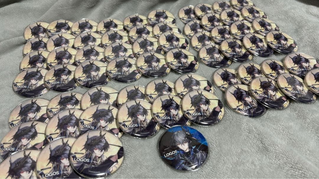 アークナイツ ロゴス 缶バッジ