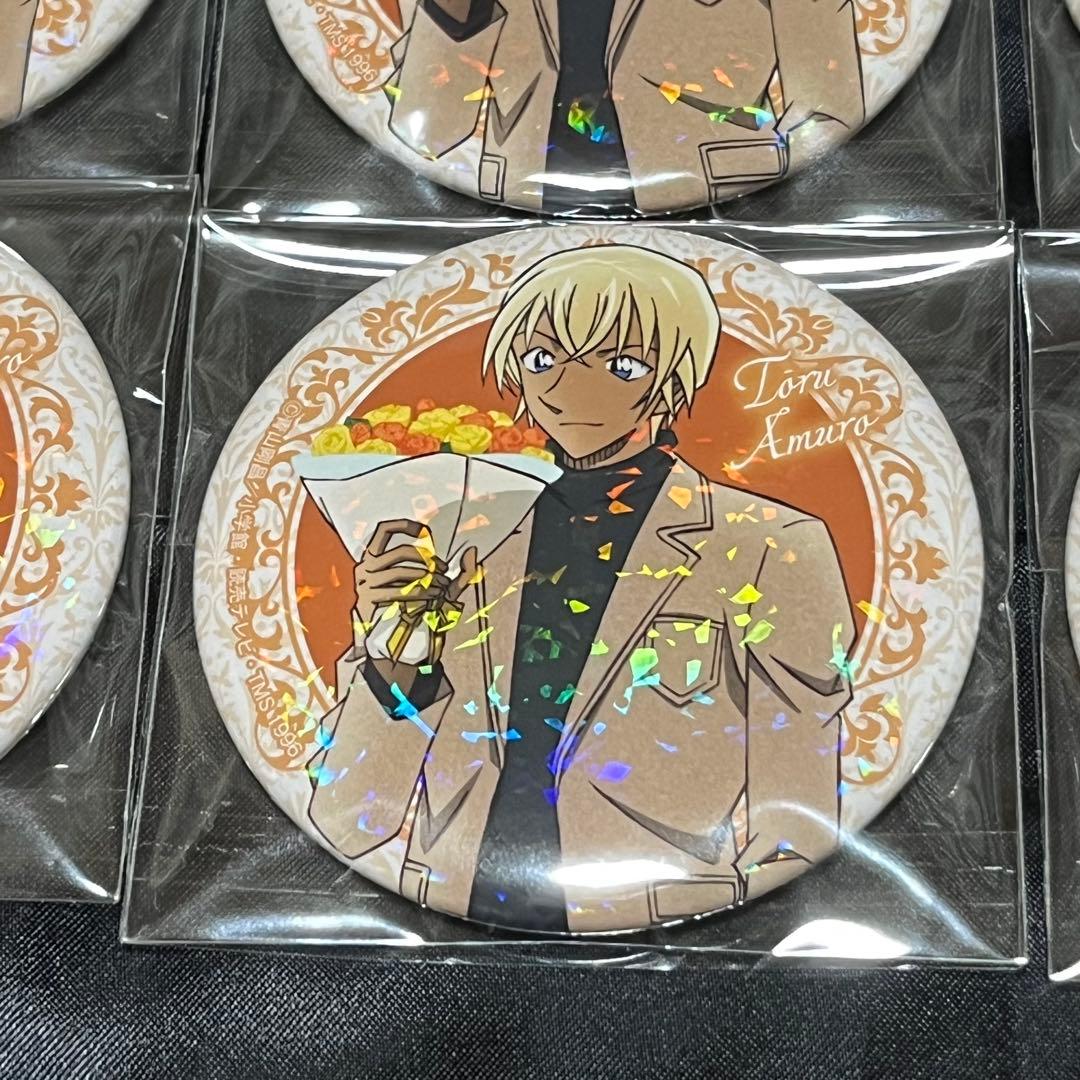 【新品未使用】 名探偵コナン 安室透 花束 缶バッジ トムス ハロウィンの花嫁