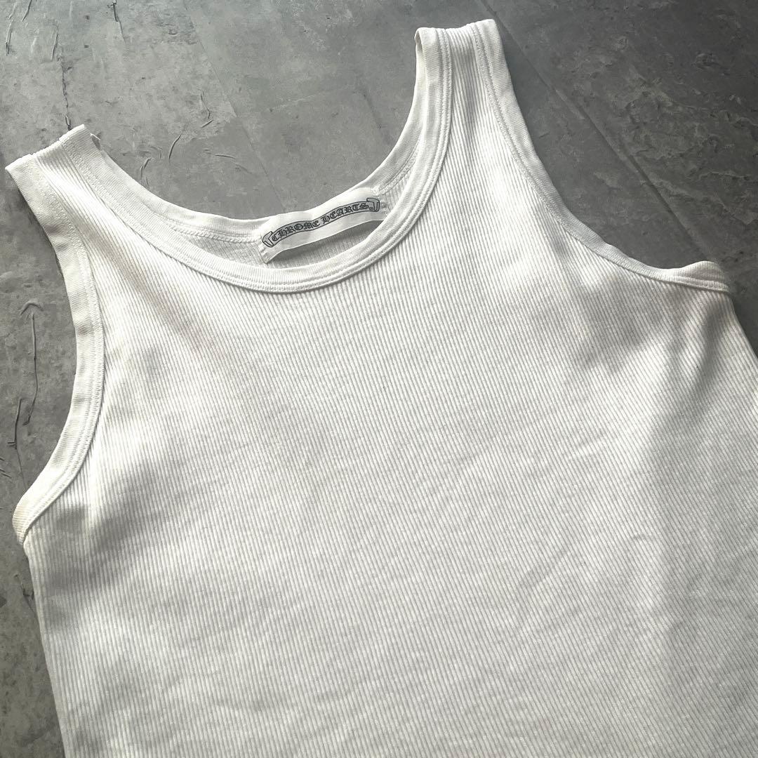 廃盤品　 Mサイズ　クロムハーツ×グンゼコラボ　タンクトップ　タイニークロス